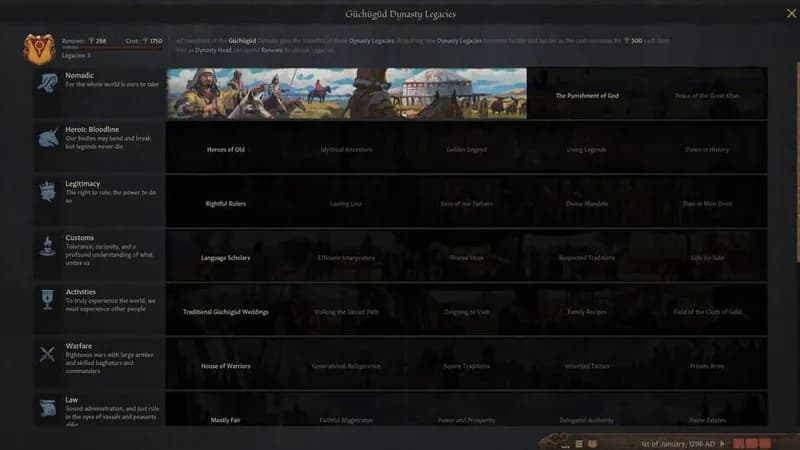 Crusader Kings III: Khans of the Steppe gameplay screenshot 3