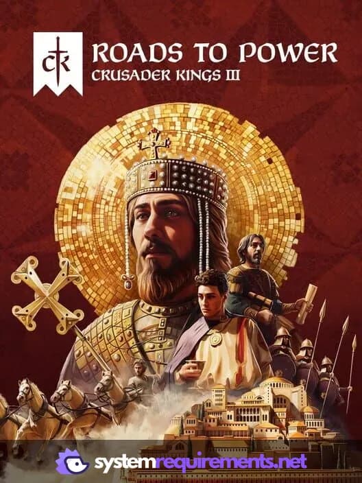 Crusader Kings III: Roads to Power PC game cover art