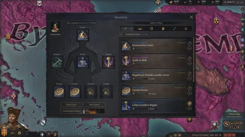 Crusader Kings III: Royal Court gameplay screenshot 4