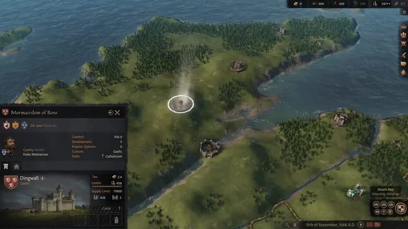 Crusader Kings III gameplay screenshot 2