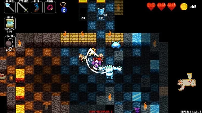 Crypt of the NecroDancer gameplay screenshot 2