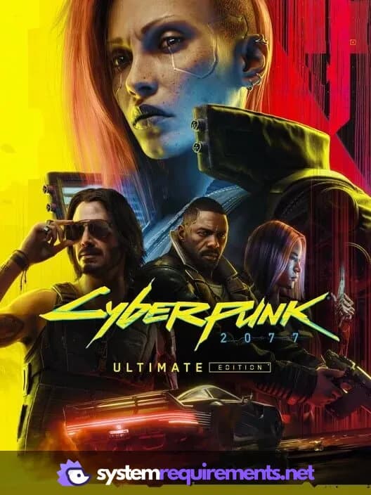 Cyberpunk 2077 PC game cover art