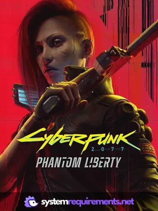 Cyberpunk 2077: Phantom Liberty PC game cover art