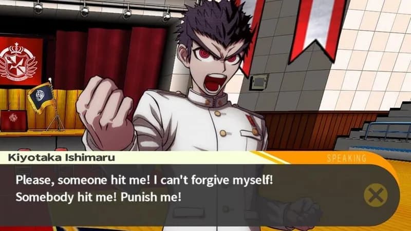 Danganronpa: Trigger Happy Havoc gameplay screenshot 1