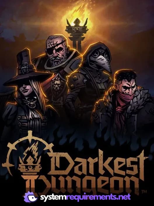 Darkest Dungeon PC game cover art