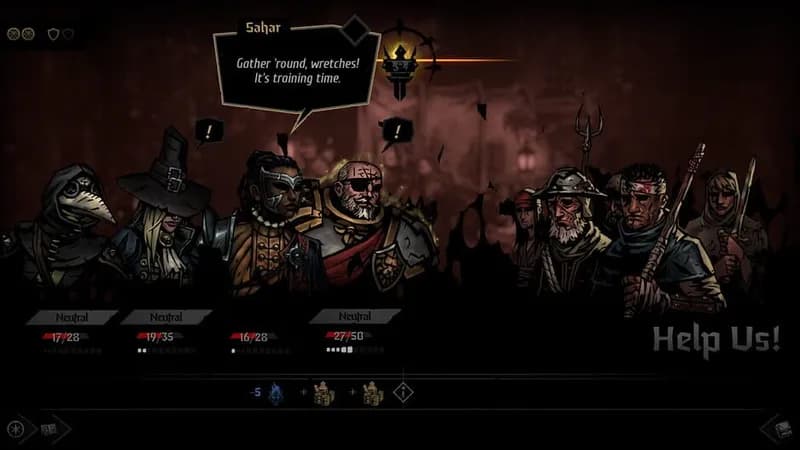 Darkest Dungeon II: The Binding Blade gameplay screenshot 3