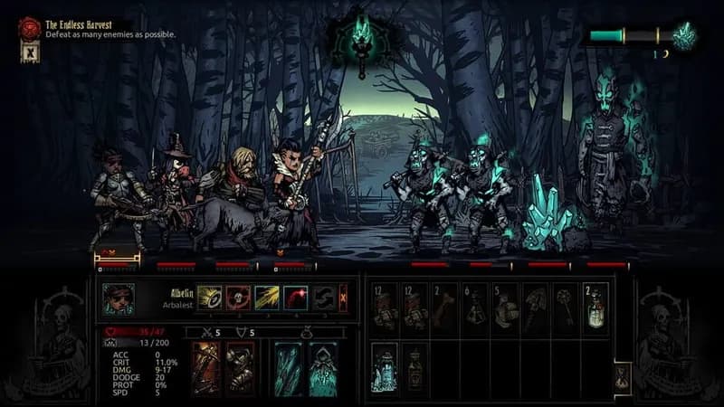 Darkest Dungeon: The Color Of Madness gameplay screenshot 1
