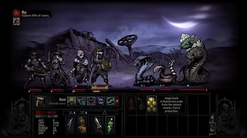 Darkest Dungeon: The Shieldbreaker gameplay screenshot 2