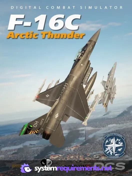 DCS: F-16C PC game cover art