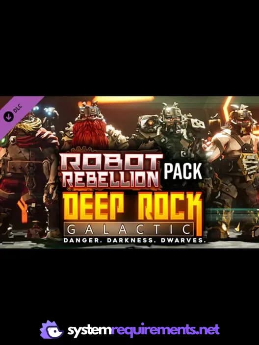 Deep Rock Galactic - Robot Rebellion Pack cover art - view system requirements