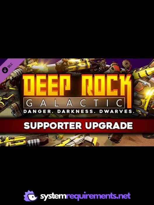 Deep Rock Galactic - Supporter Upgrade cover art - view system requirements