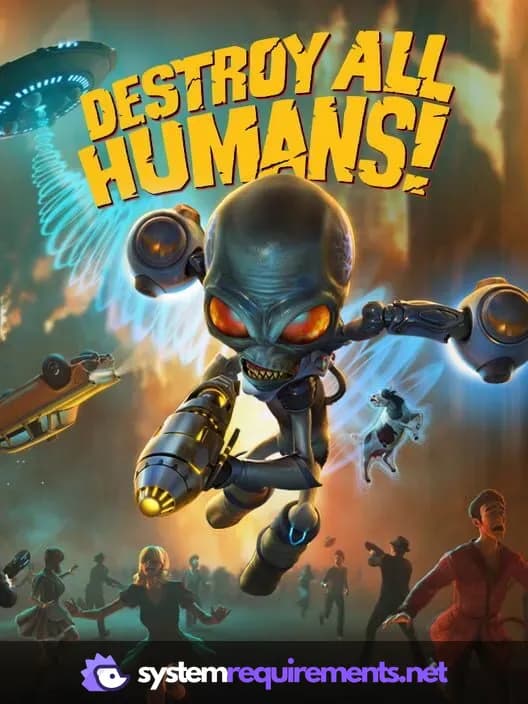 Destroy All Humans! PC game cover art