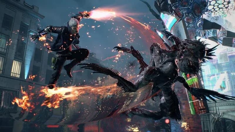 Devil May Cry 5 gameplay screenshot 1