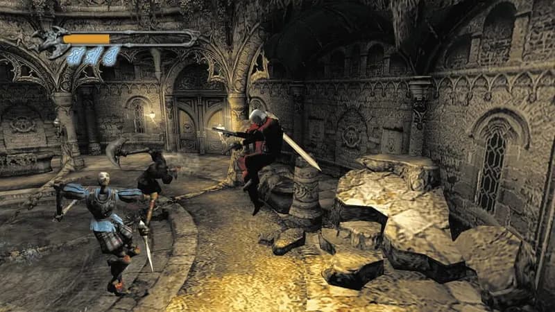 Devil May Cry HD Collection gameplay screenshot 2
