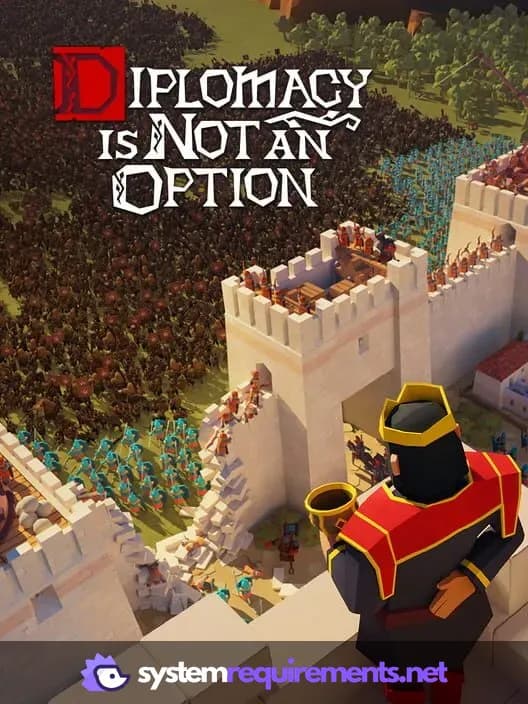 Diplomacy is Not an Option PC game cover art