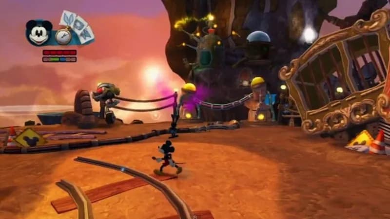 Disney Epic Mickey 2: The Power of Two gameplay screenshot 1