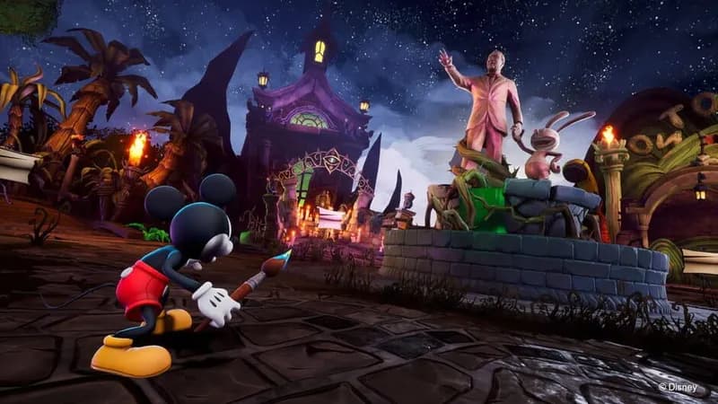 Disney Epic Mickey: Rebrushed gameplay screenshot 3