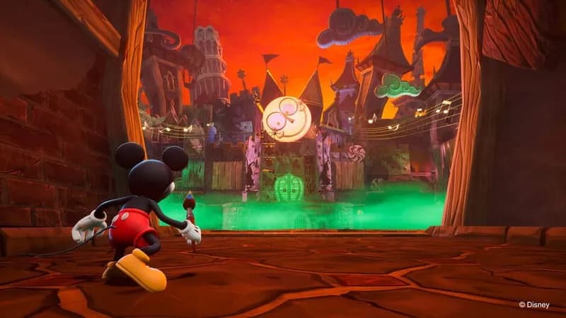 Disney Epic Mickey: Rebrushed gameplay screenshot 4