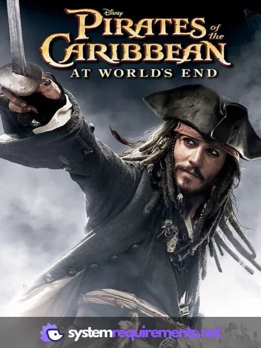 Disney Pirates of the Caribbean: At Worlds End PC game cover art