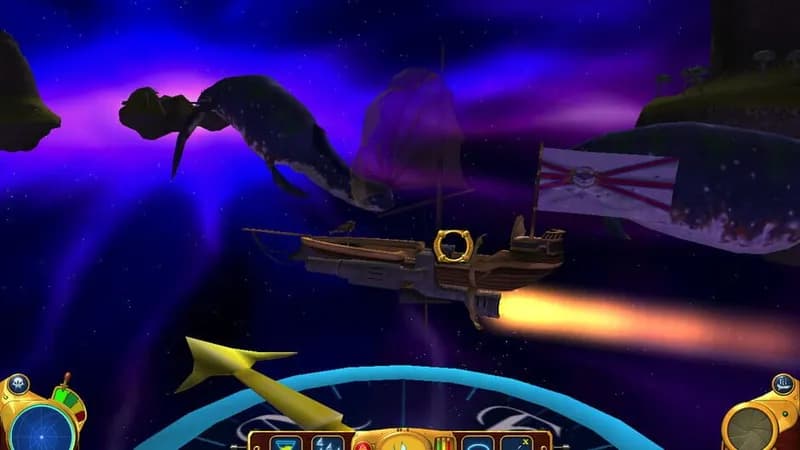 Disney's Treasure Planet: Battle of Procyon gameplay screenshot 2