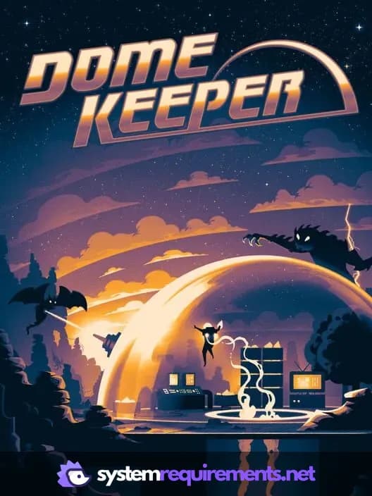 Dome Keeper PC game cover art