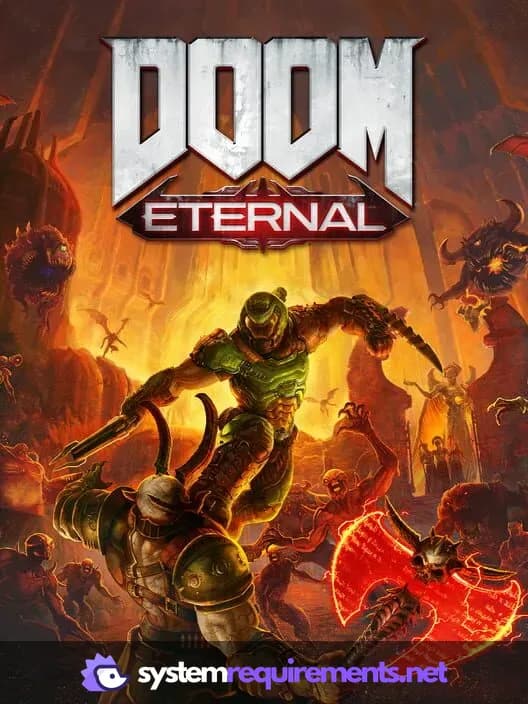 DOOM Eternal PC game cover art
