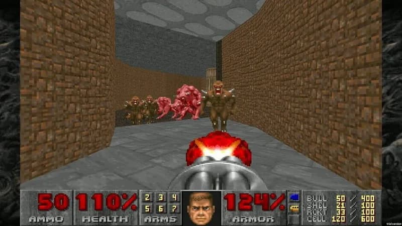 DOOM gameplay screenshot 3