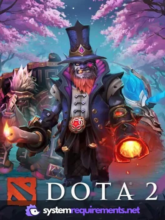Dota 2 PC game cover art