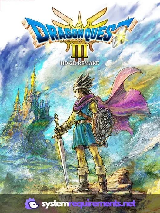 DRAGON QUEST III HD-2D Remake PC game cover art