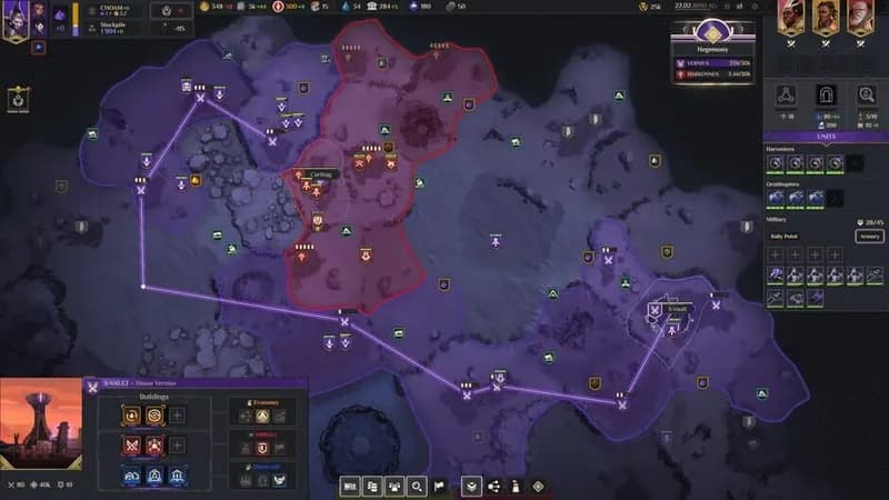 Dune: Spice Wars - House Vernius of Ix gameplay screenshot 4