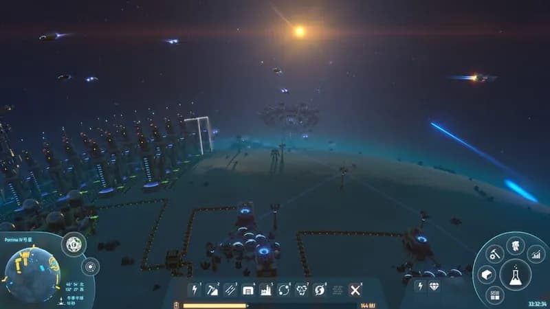 Dyson Sphere Program gameplay screenshot 1