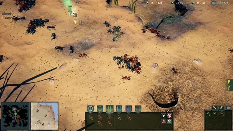 Empires of the Undergrowth gameplay screenshot 2