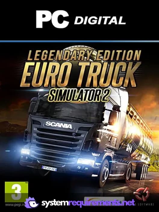 Euro Truck Simulator 2 cover art - view system requirements