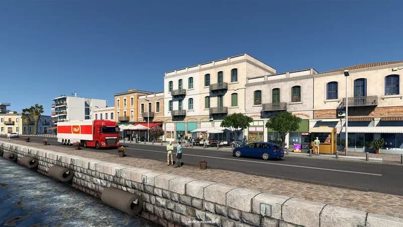 Euro Truck Simulator 2 - Greece gameplay screenshot 1