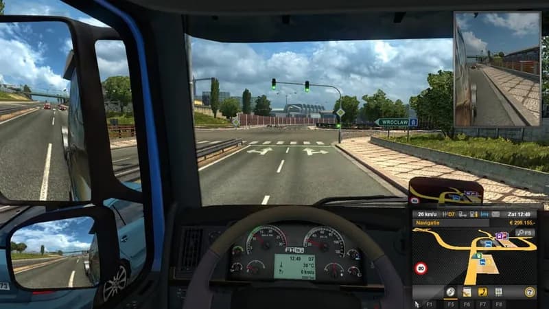 Euro Truck Simulator 2 - Heavy Cargo Pack gameplay screenshot 2