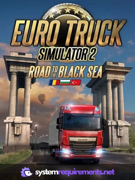 Euro Truck Simulator 2 - Road to the Black Sea PC game cover art