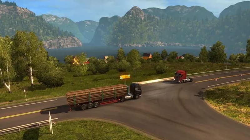 Euro Truck Simulator 2 - Scandinavia gameplay screenshot 3