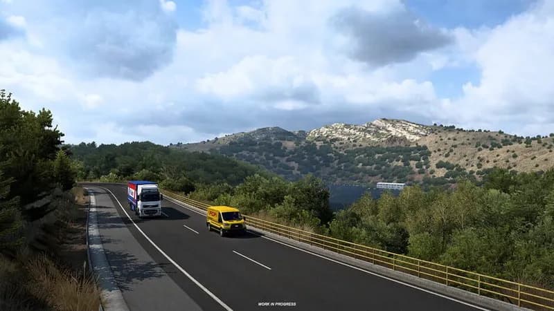 Euro Truck Simulator 2 - West Balkans gameplay screenshot 2