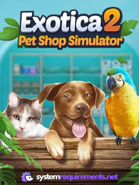 Exotica 2: Pet Shop Simulator PC game cover art