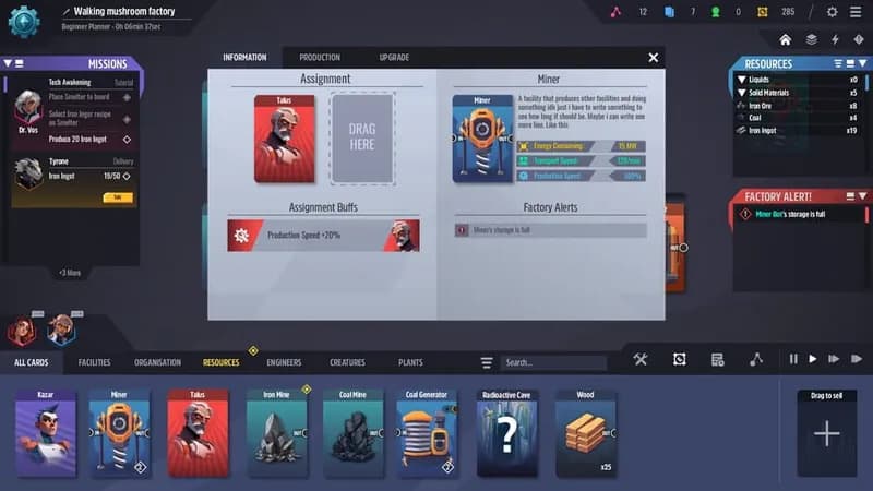 Factory Planner gameplay screenshot 1