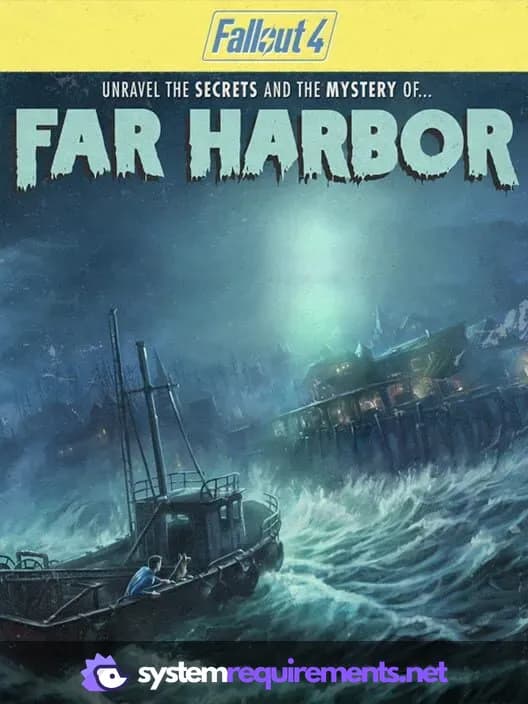 Fallout 4 Far Harbor PC game cover art