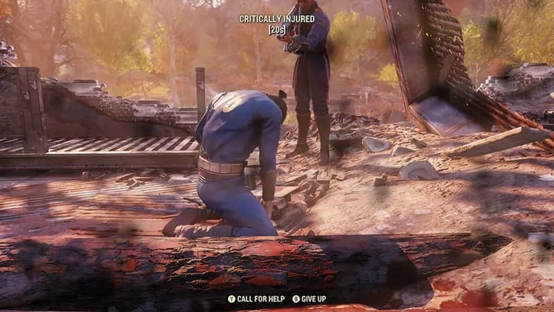 Fallout 76 gameplay screenshot 1