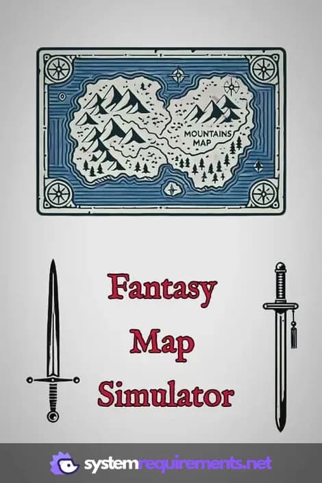 Fantasy Map Simulator PC game cover art