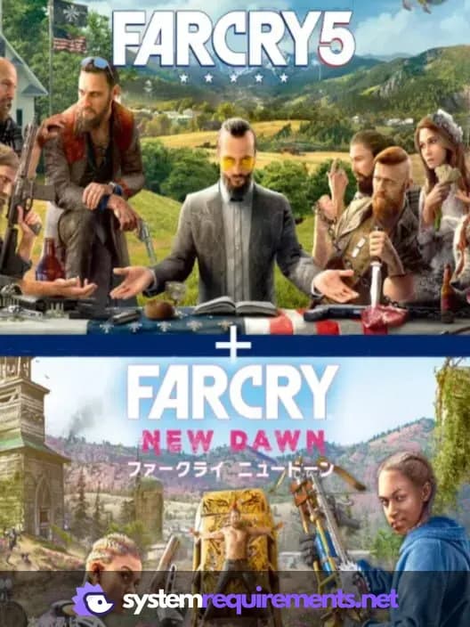 Far Cry 5 cover art - view system requirements