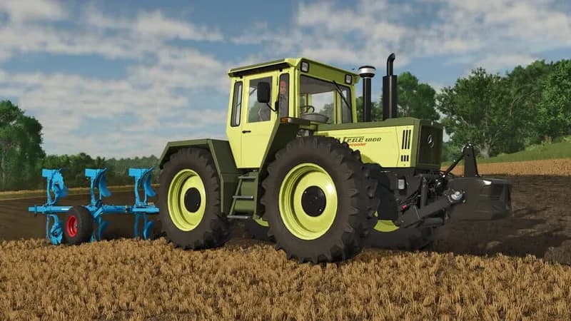 Farming Simulator 25: Mercedes-Benz Trucks Pack gameplay screenshot 2