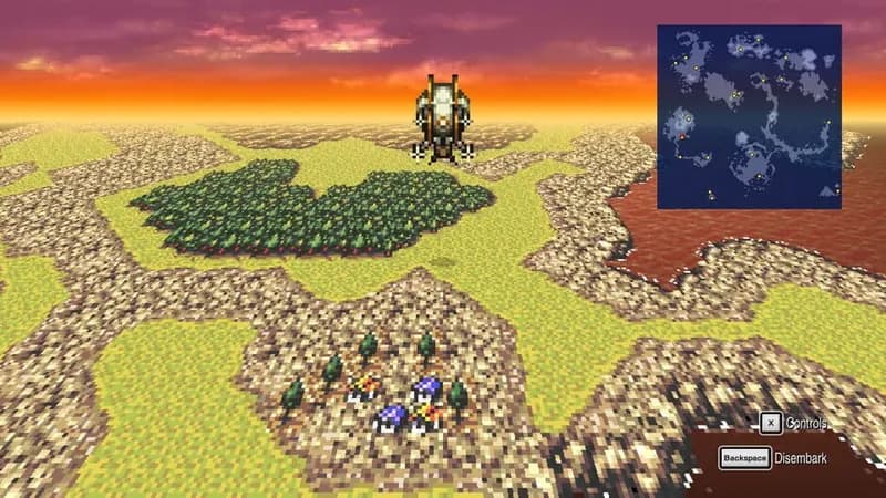FINAL FANTASY VI gameplay screenshot 4