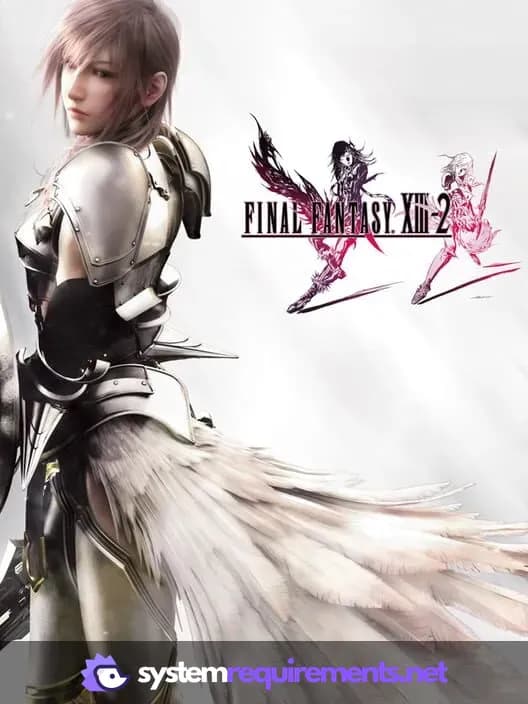 FINAL FANTASY XIII-2 PC game cover art