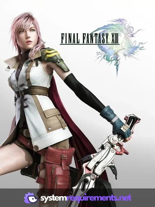 FINAL FANTASY XIII PC game cover art