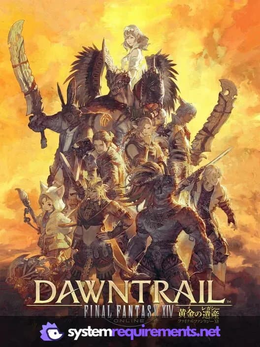 FINAL FANTASY XIV: Dawntrail PC game cover art