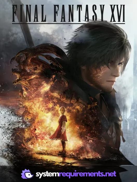 FINAL FANTASY XVI PC game cover art